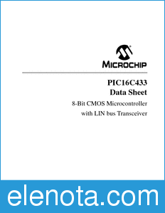 Microchip PIC16C433 datasheet