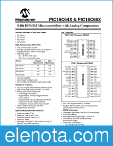 Microchip PIC16C64X datasheet
