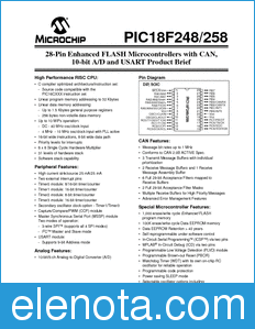Microchip PIC18F248 datasheet