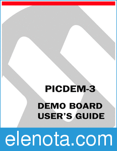 Microchip PICDEM-3 datasheet