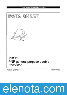 Philips PIMT1 datasheet
