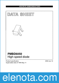 Philips PMBD6050 datasheet