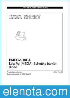Philips PMEG2010EA datasheet
