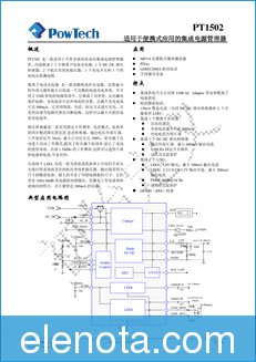 powertech PT1502 datasheet