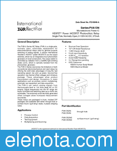 International Rectifier PVA13N datasheet