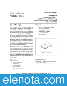 International Rectifier PVO402AP datasheet