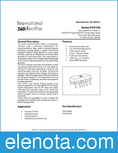International Rectifier PVR13N datasheet