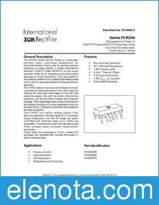 International Rectifier PVR33N datasheet