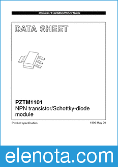 Philips PZTM1101 datasheet