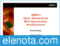 AMD Presentation datasheet