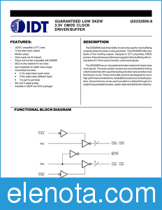 IDT QS532806 datasheet