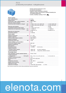 RELPOL R30 datasheet