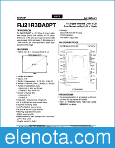 Sharp RJ21R3BA0PT datasheet