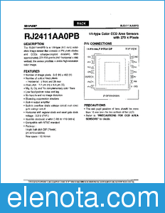 Sharp RJ2411AA0PB datasheet