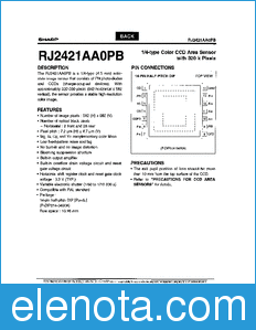 Sharp RJ2421AA0PB datasheet