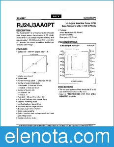 Sharp RJ24J3AA0PT datasheet