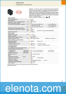 RELPOL RM32N datasheet