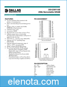 MAXIM - Dallas Semiconductor S1230AB-70 datasheet