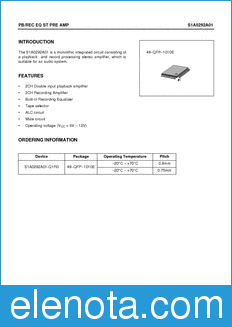Samsung S1A0292A01 datasheet