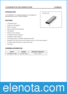 Samsung S1A0688C01 datasheet