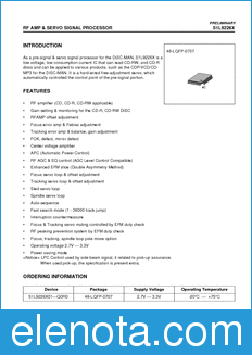 Samsung S1L9226X datasheet