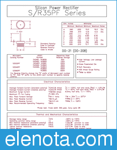 Microsemi S3520PF datasheet