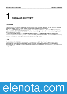 Samsung S3C72B9 datasheet