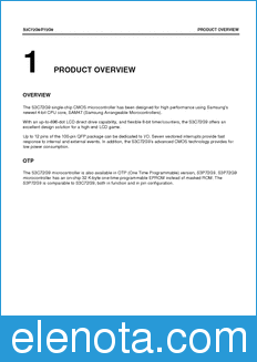 Samsung S3C72G9 datasheet