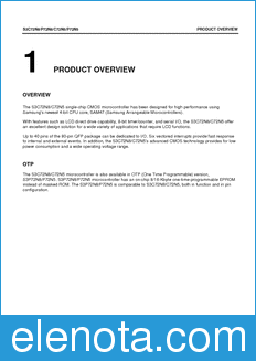 Samsung S3P72N5 datasheet