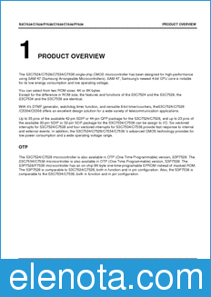 Samsung S3P7538 datasheet