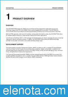 Samsung S3P7559 datasheet