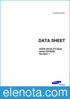 Samsung S524 datasheet