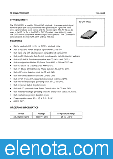 Samsung S5L1462B datasheet