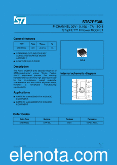 STMicroelectronics S7PF30L datasheet