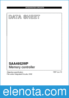 Philips SAA4952WP datasheet