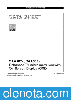 Philips SAA567X datasheet
