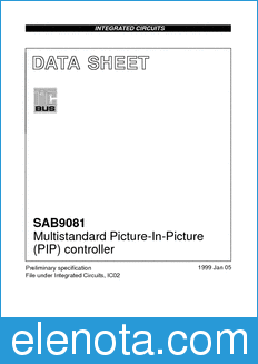 Philips SAB9081 datasheet