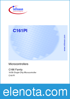 Infineon SAF-C161PI-LM datasheet