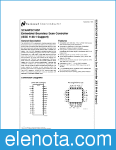 National Semiconductor SCANPSC100F datasheet