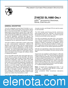 Zilog SCC datasheet