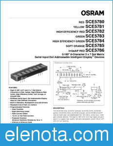 Infineon SCE5783 datasheet