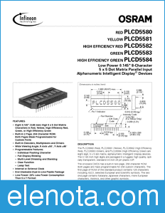 Infineon SCF5740 datasheet