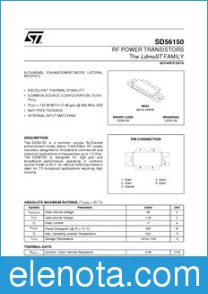 STMicroelectronics SD56150 datasheet
