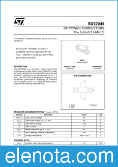 STMicroelectronics SD57045 datasheet