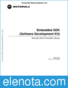 Freescale SDK125 datasheet