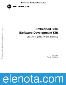 Freescale SDK129 datasheet