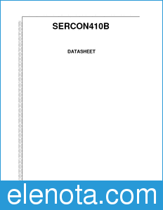 STMicroelectronics SERCON410B datasheet
