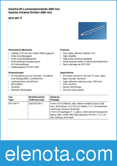 Infineon SFH4552 datasheet