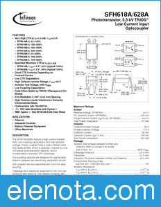 Infineon SFH628A-3 datasheet