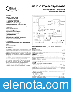 Infineon SFH690AT datasheet